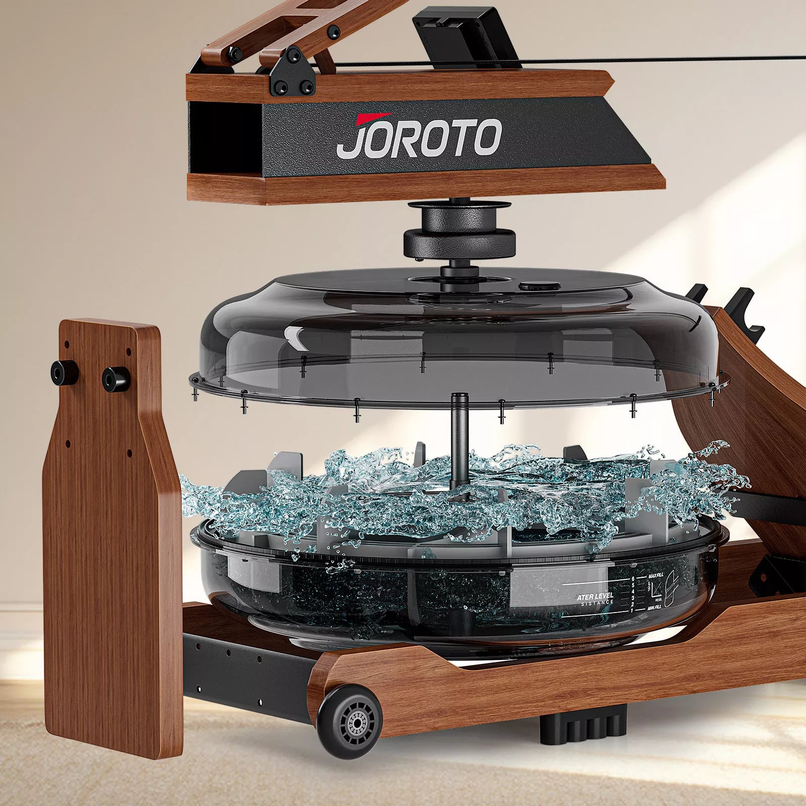 JOROTO MR380 28L Foldable Water Rower