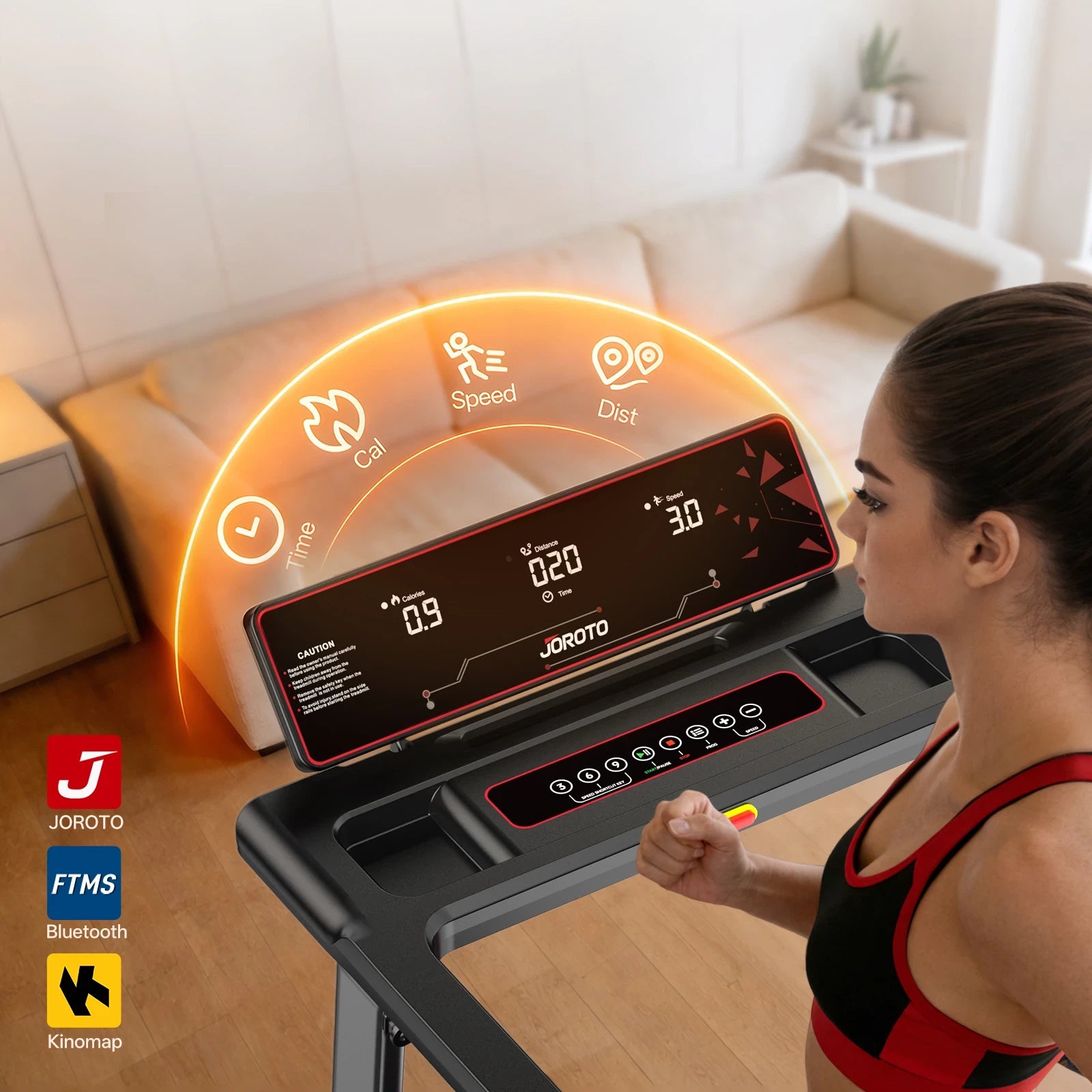 JOROTO F20PRO Foldable Treadmill
