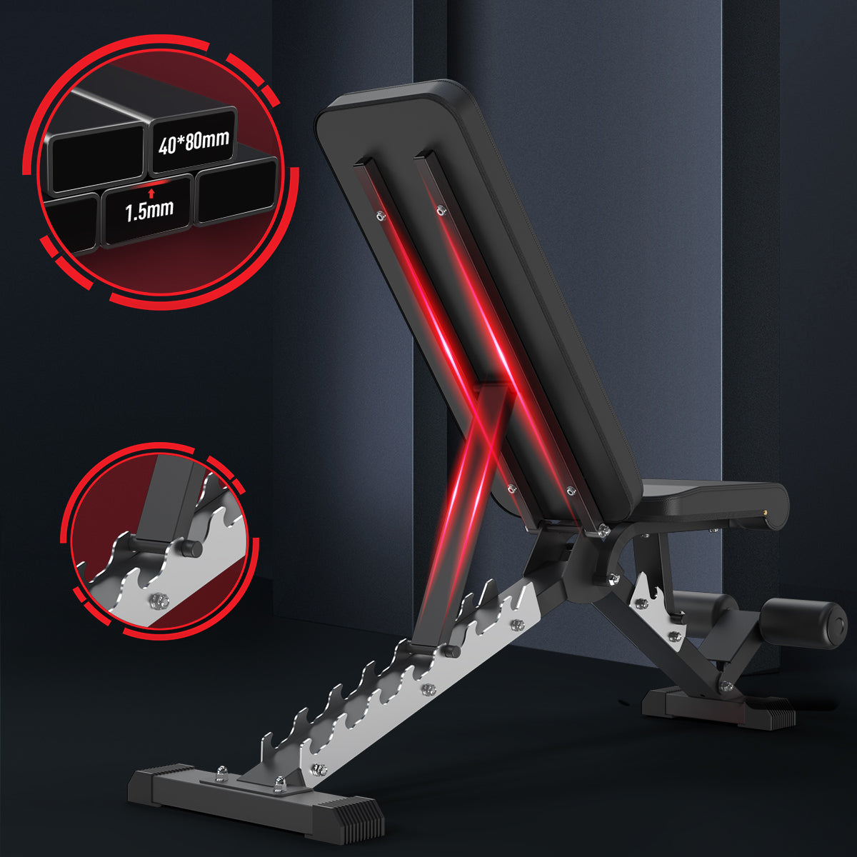 JOROTO MD60 Adjustable Weight Bench