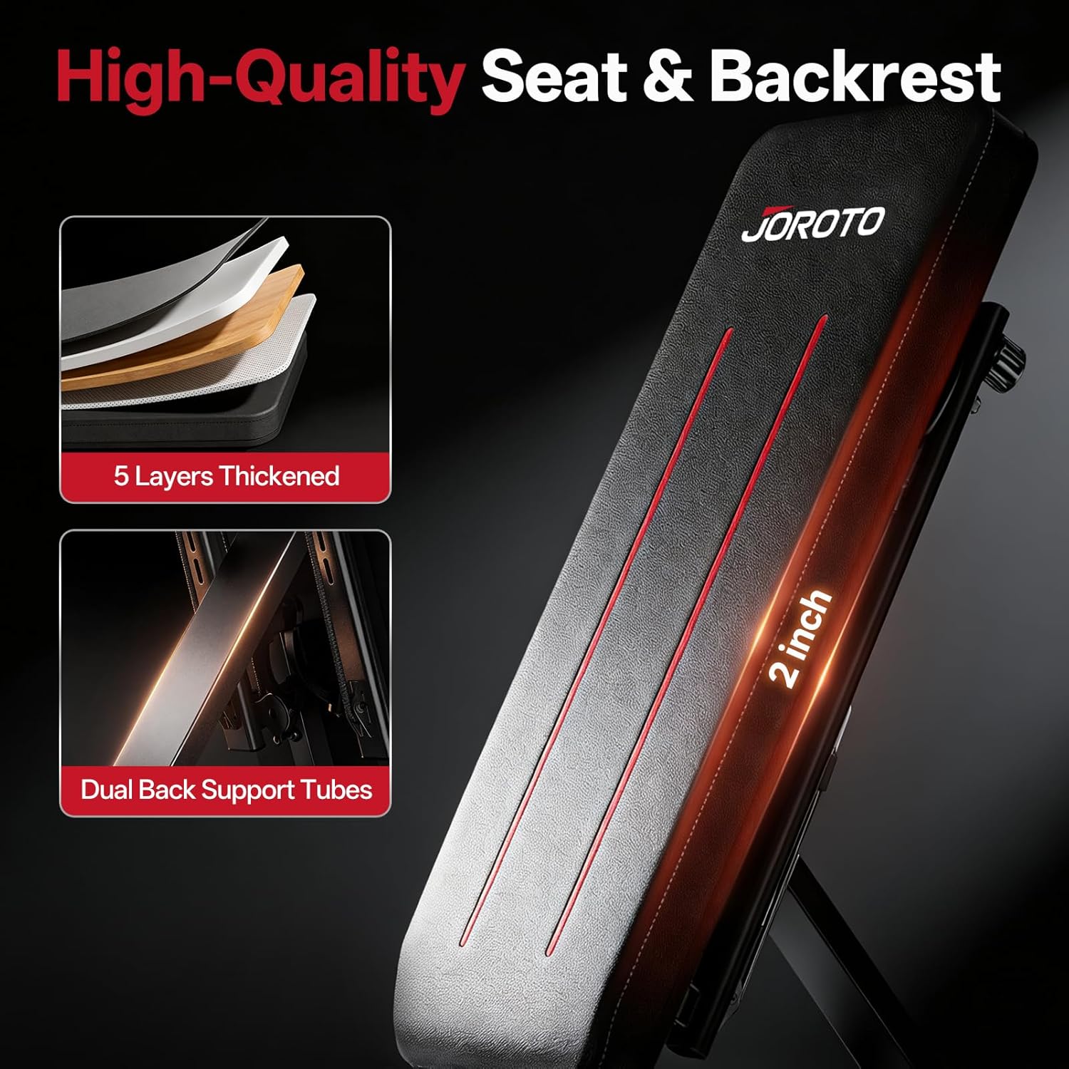 JOROTO MD85 Adjustable Weight Bench