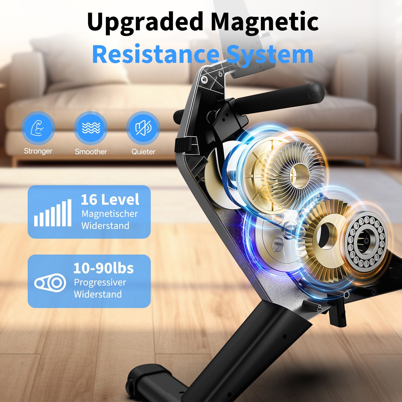 JOROTO MR30 Magnetic Rowing Machine