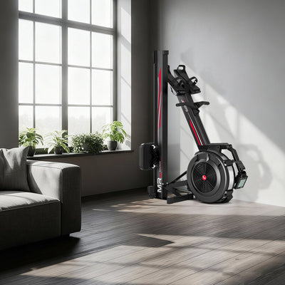 JOROTO MR56 Air Resistance Rower with LCD & Bluetooth