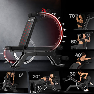 JOROTO MD70 Adjustable Weight Bench