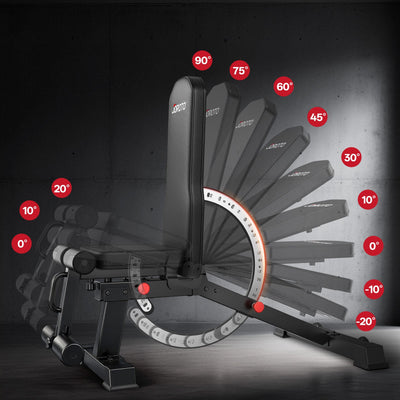 JORODO MD65 Adjustable Weight Bench
