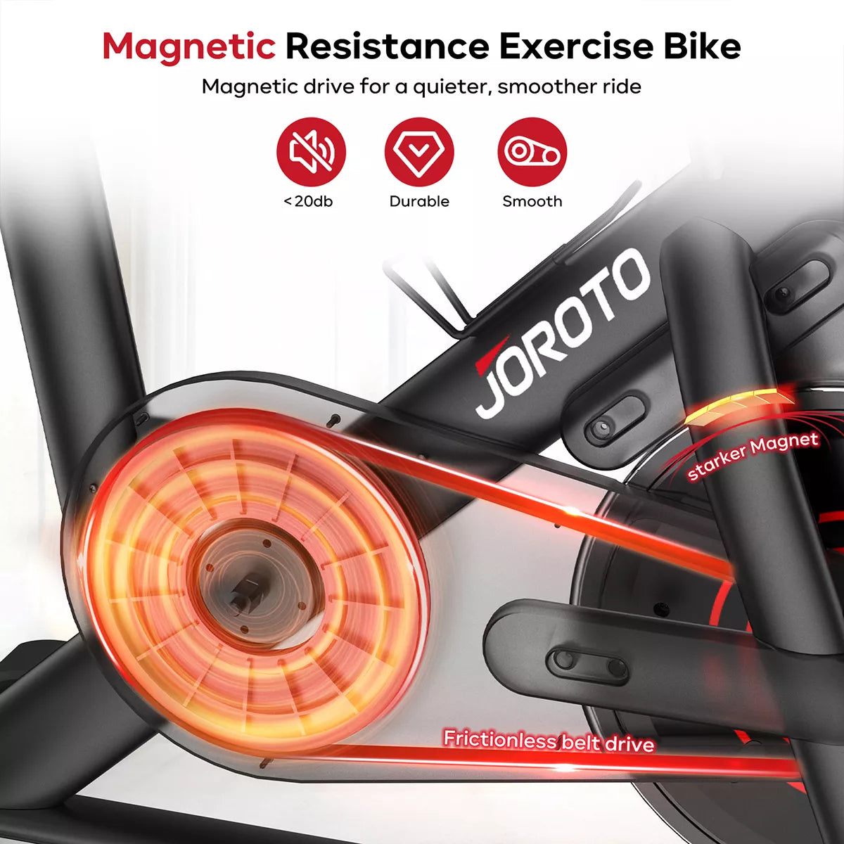 JOROTO JK10 Magnetic Exercise Bike