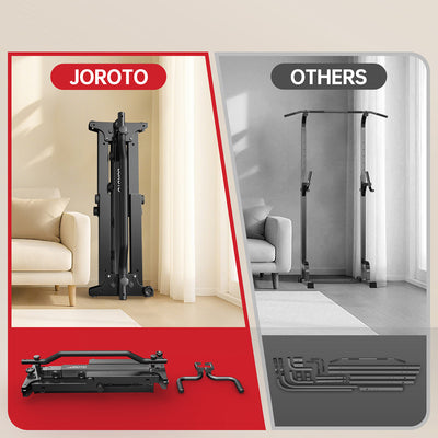 JOROTO JU30 Foldable Power Tower Pull-Up & Dip Station