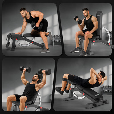 JORODO MD65 Adjustable Weight Bench