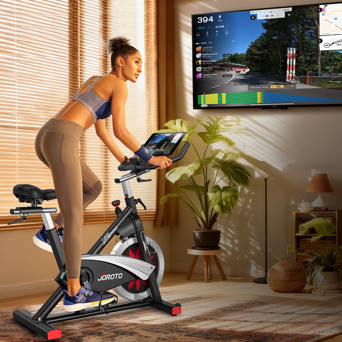 JOROTO X2PRO Bluetooth Exercise Bike