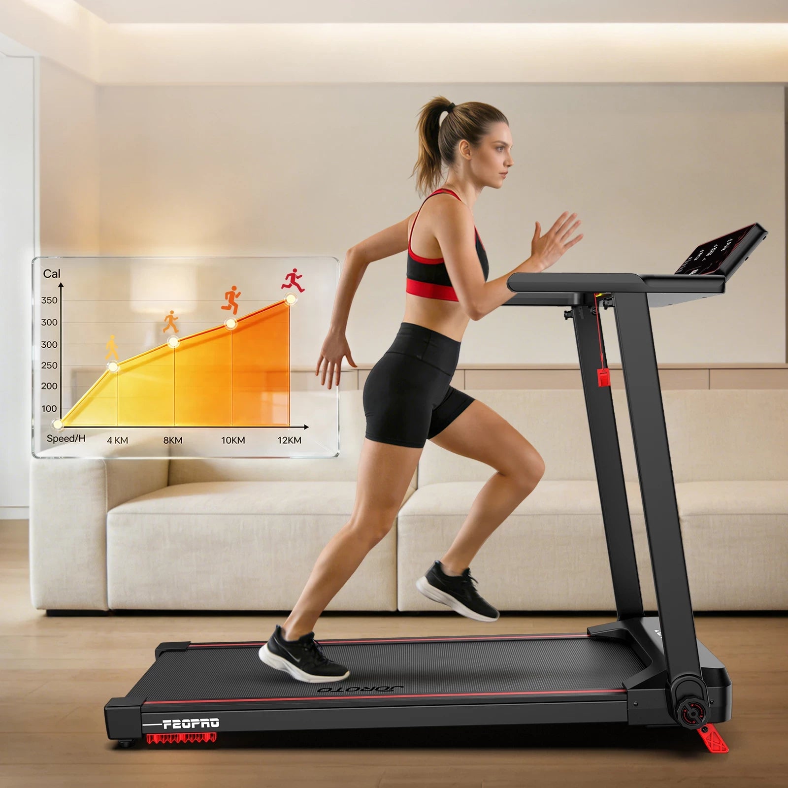 JOROTO F20PRO Foldable Treadmill