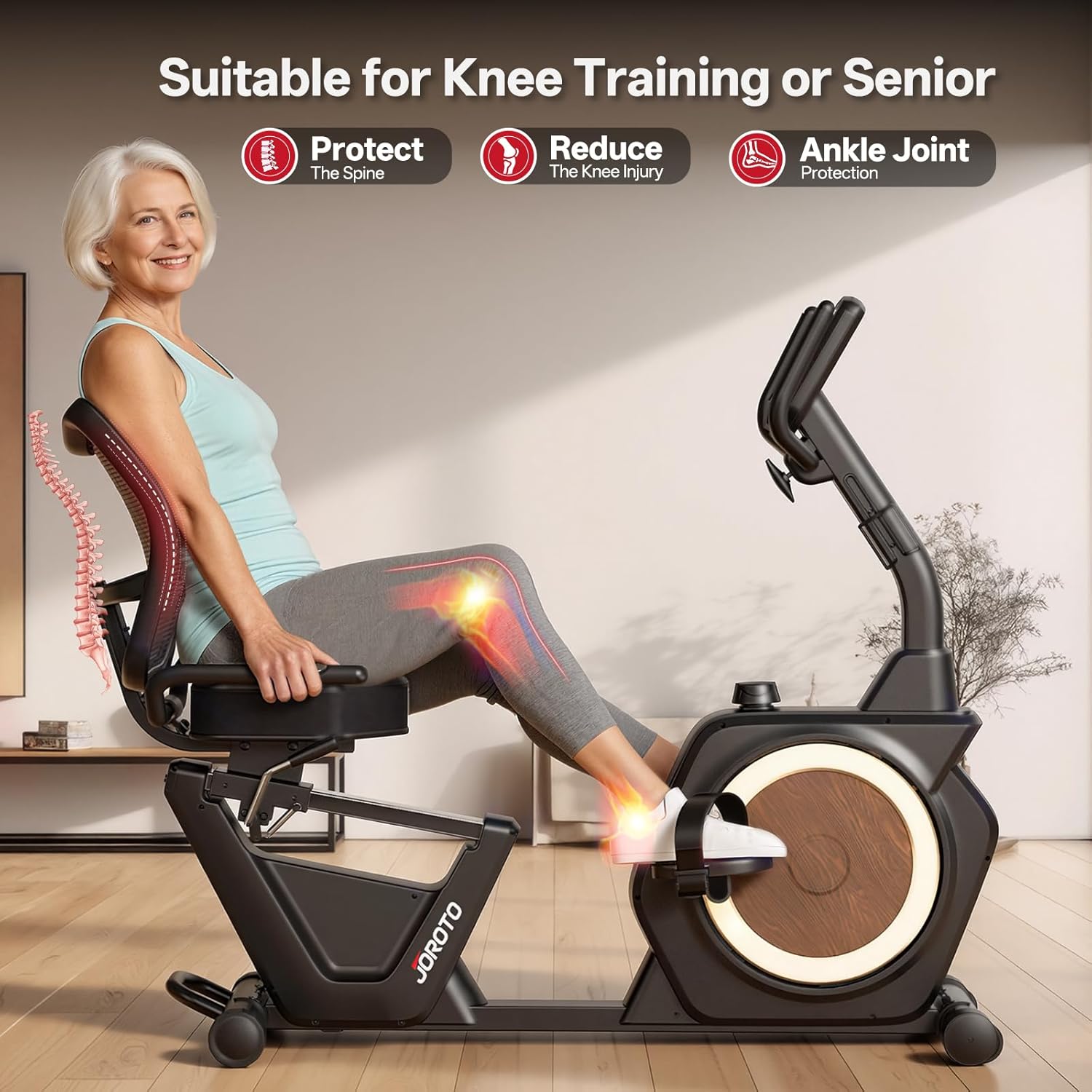 JOROTO JH50 Recumbent Exercise Bike