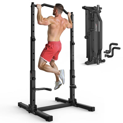 JOROTO JU30 Foldable Power Tower Pull-Up & Dip Station