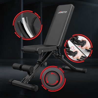 JOROTO MD35 Essential Adjustable Weight Bench