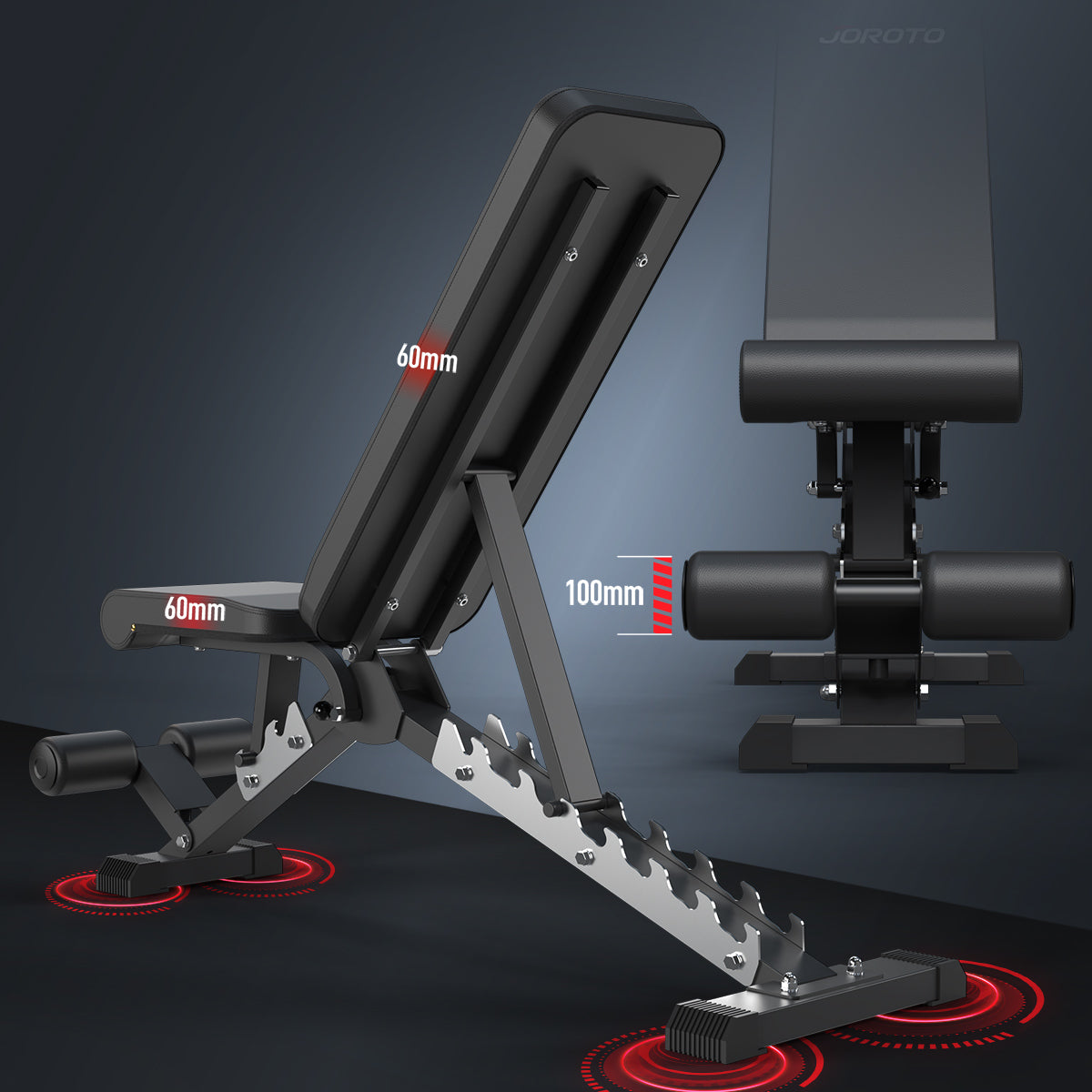 JOROTO MD60 Adjustable Weight Bench