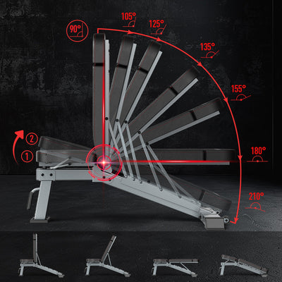 JOROTO MD80 Elite Adjustable Weight Bench