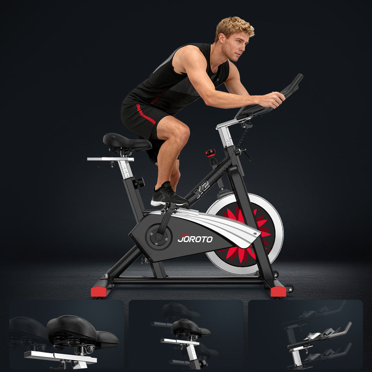 JOROTO X2 Magnetic Indoor Cycling Bike